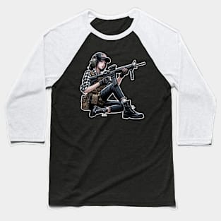 Tactical Girl Baseball T-Shirt